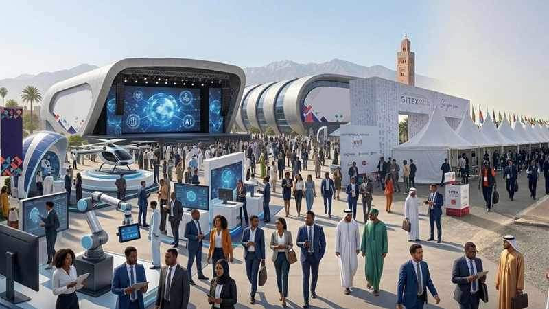 مراكش تتحول إلى عاصمة التكنولوجيا العالمية: انطلاق فعاليات "جيتكس أفريقيا 2026"