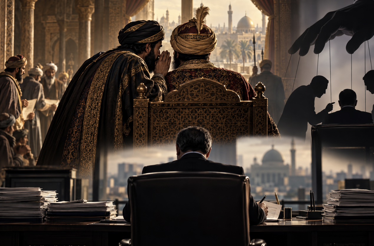ليس كل من جلس على الكرسي يحكم